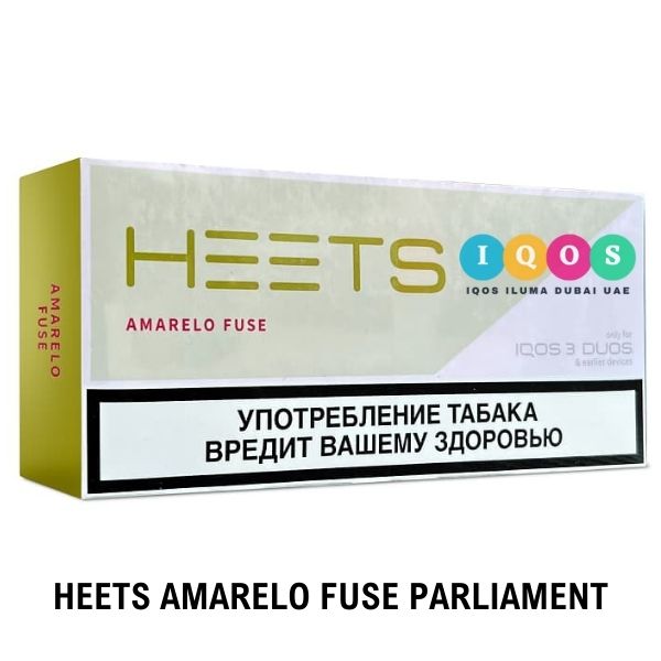 IQOS HEETS Flavour-Amarelo Fuse