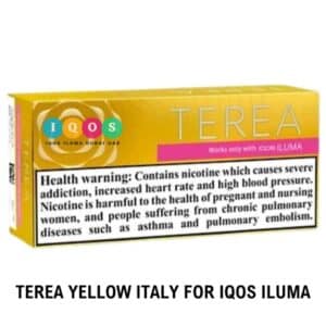 TEREA YELLOW ITALY FOR IQOS ILUMA IN DUBAI